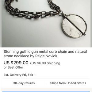 Paige Novick Natural Stone Necklace